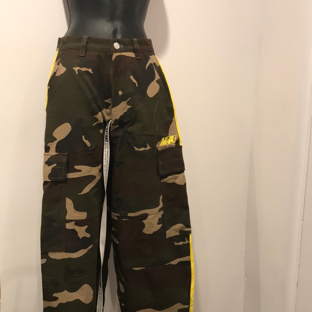 Mash Neon Camouflage cargo pants- Mistress Rocks